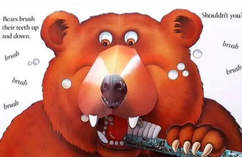 Little Bear Brushes His Teeth